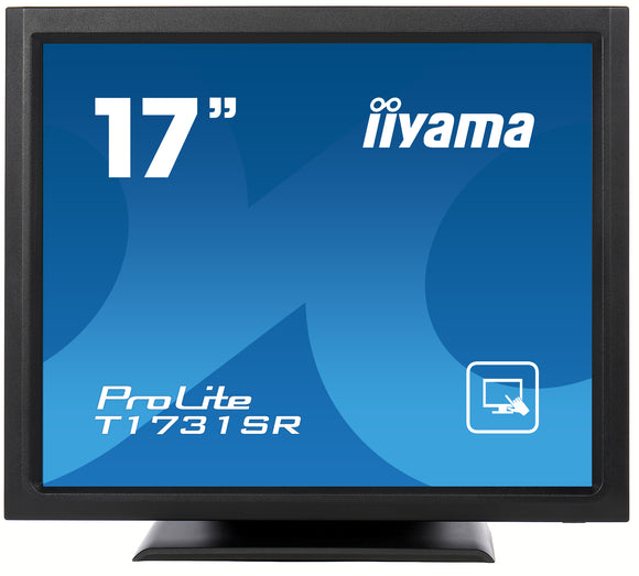 Monitor touchscreen iiyama ProLite T17XX, 43.2 cm (17''), kit (USB), black