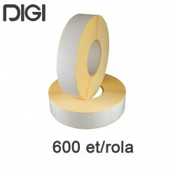 Role de etichete termice 40x46mm pentru DIGI, 600 et./rola